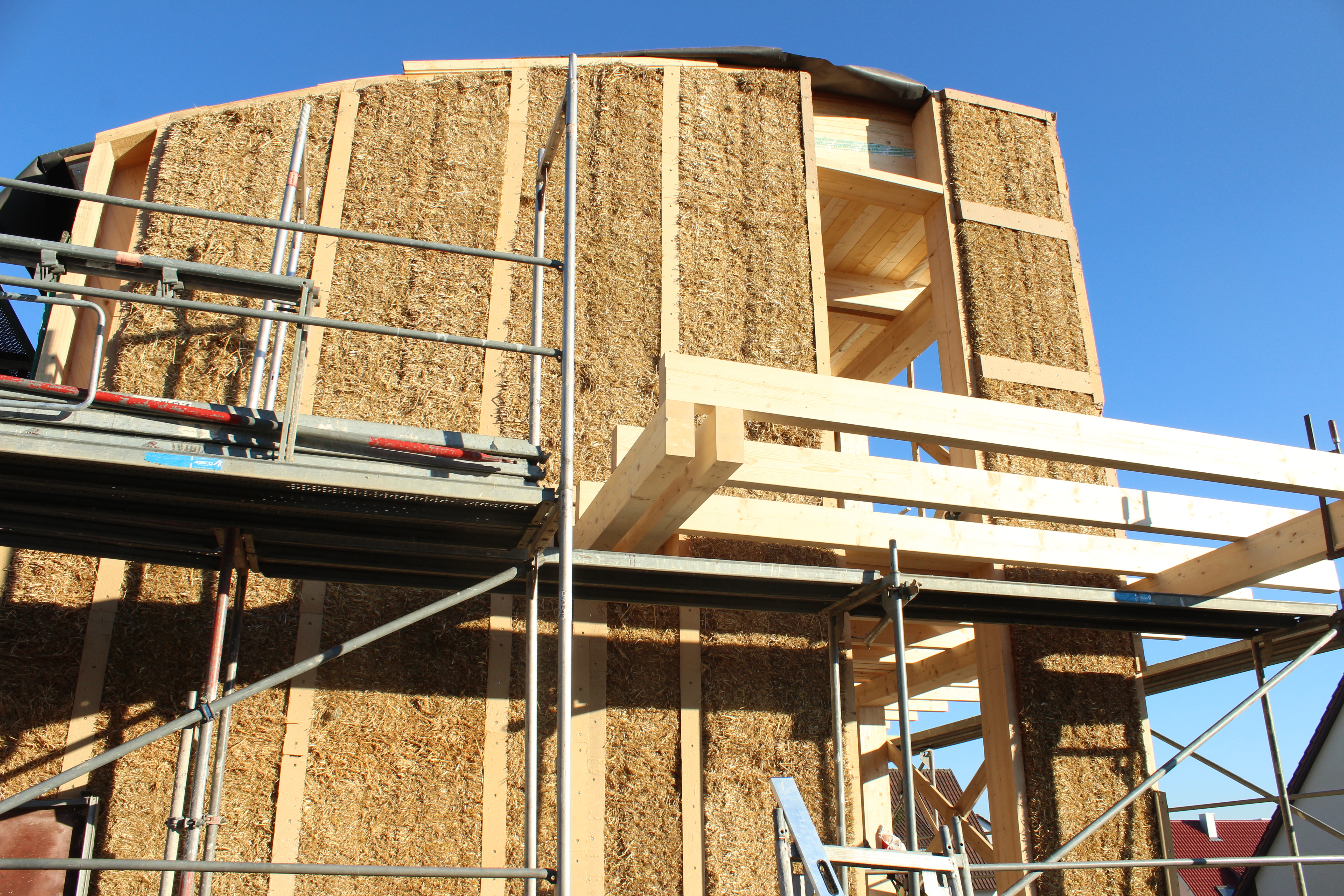 Strohballenbau – Ökologisches Bauen